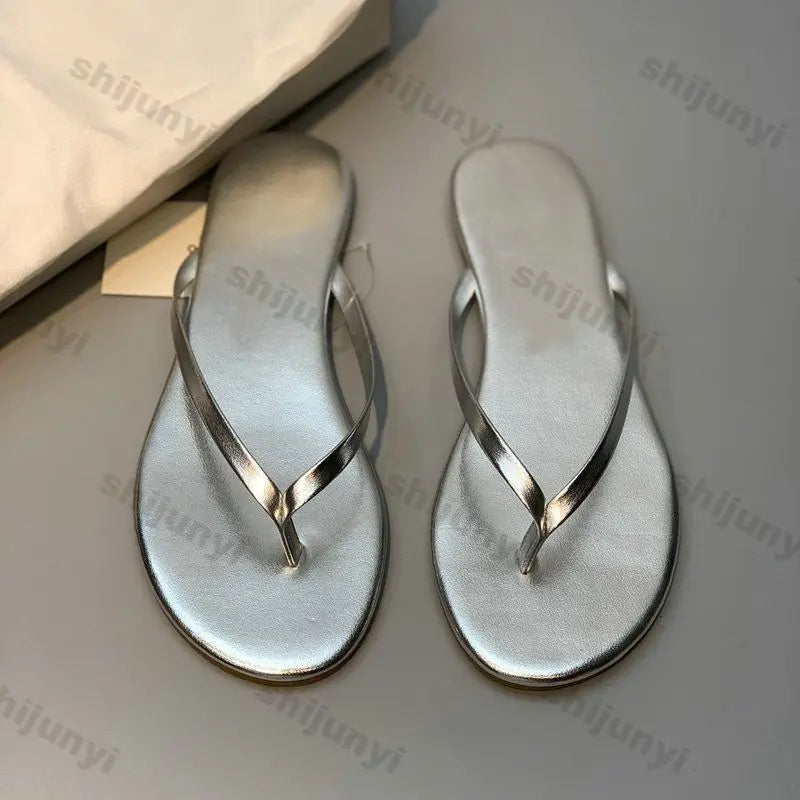 Chanclas Mujer 2025 Verano - Sandalias Planas Playa Transpirables Ligeras