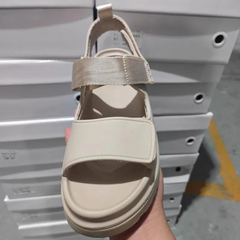 Sandalias Casual Mujer 2025 - Zapatos Plataforma Playa Outdoor Alta Calidad