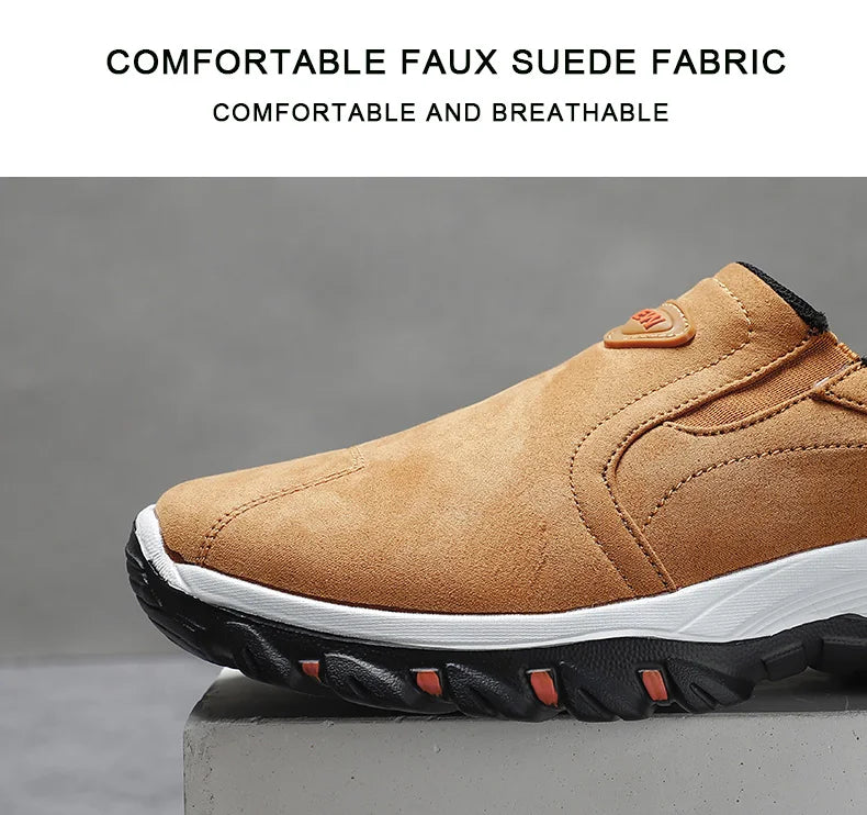Zapatos Hombre Cómodos Casual - Walking Sneakers Slip-On Loafers Ligeros Mocasines