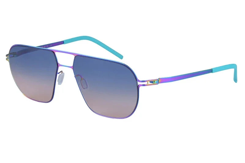 Gafas de Sol Designer ANGUS Alemán Unisex - Cuadradas Coloridas Trendy Ultraligeras Playa Hombre Mujer