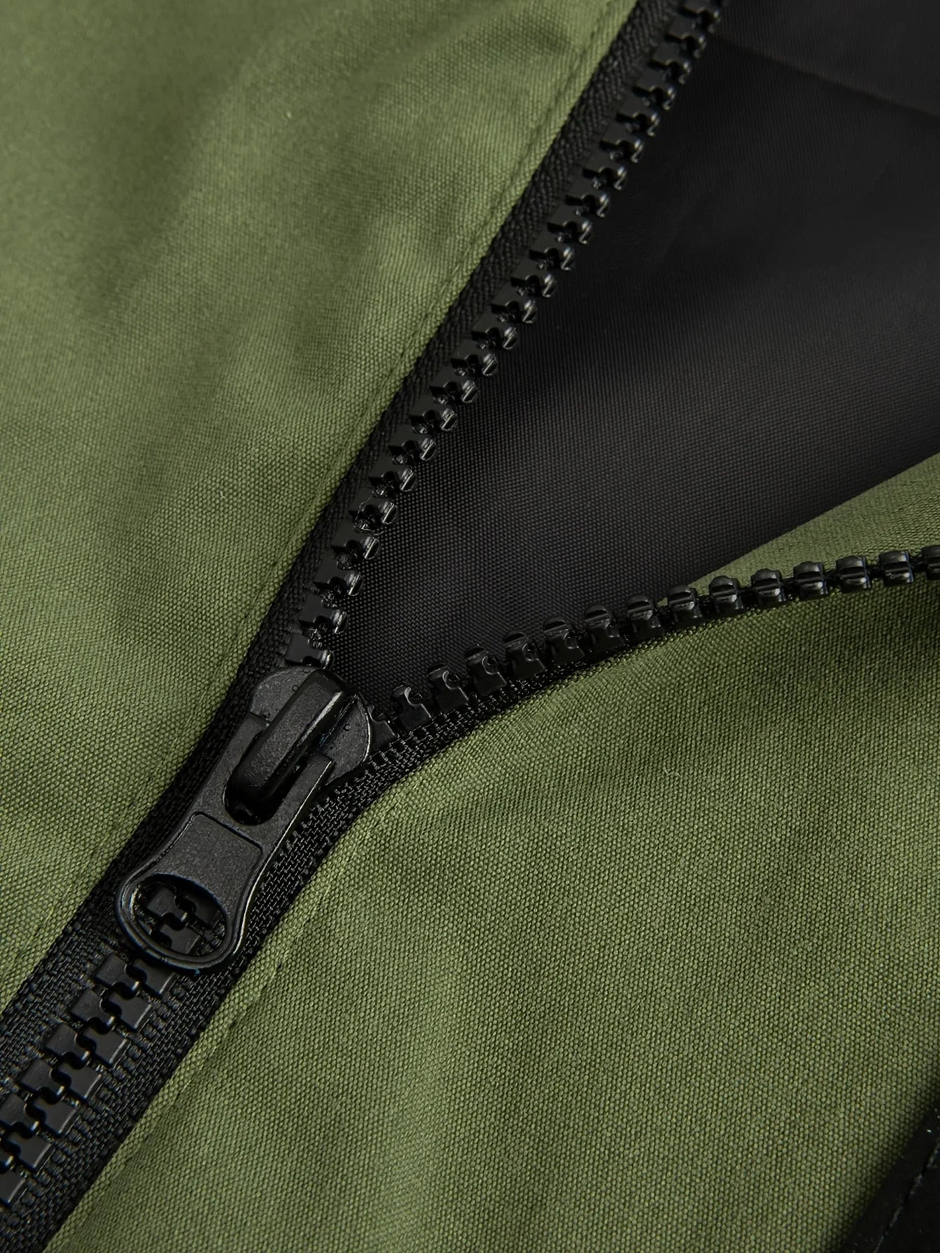 Chaqueta Hombre Casual Capucha Cordón - Fashion Color Sólido Primavera Otoño