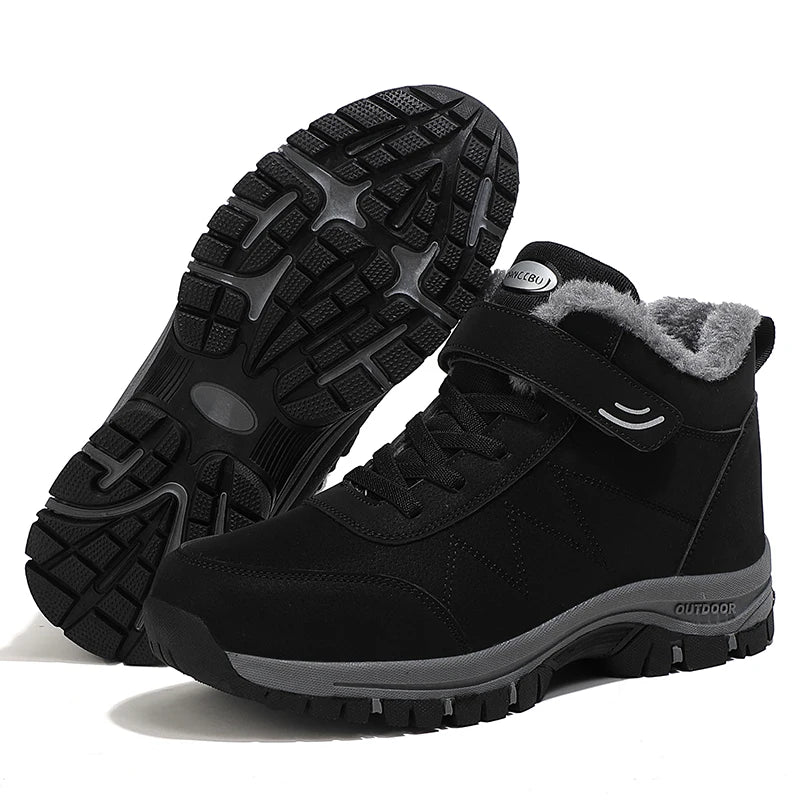 Botas Hombre Nieve Impermeables - Cálidas Invierno Senderismo Outdoor Montaña Escalada Sneaker Trekking
