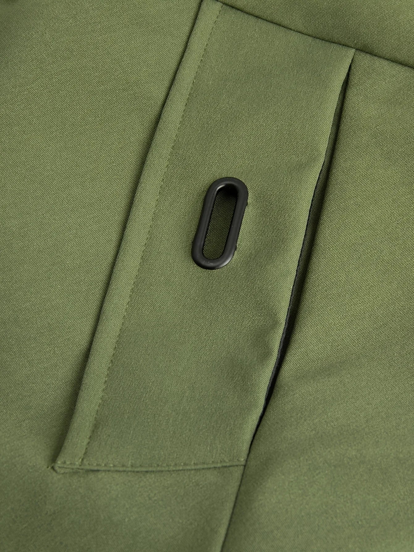 Chaqueta Hombre Casual Capucha Cordón - Fashion Color Sólido Primavera Otoño