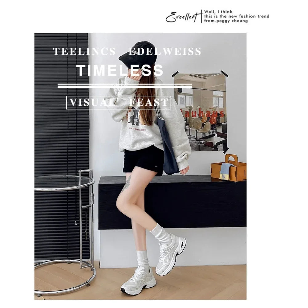 Sneakers Dad Shoes Mujer Verano 2025 - Zapatillas Mesh Transpirables Casual All-Match