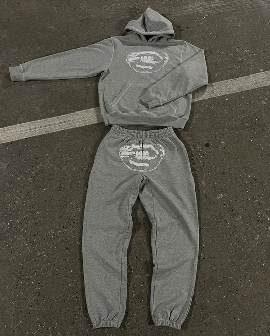 Conjunto Ropa Hombre Hip-Hop Y2K - Streetwear Punk Harajuku