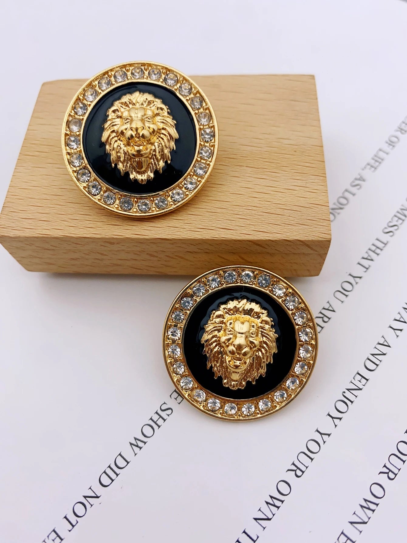 Pulsera Cabeza León Trenzada Unisex - Aleación Premium