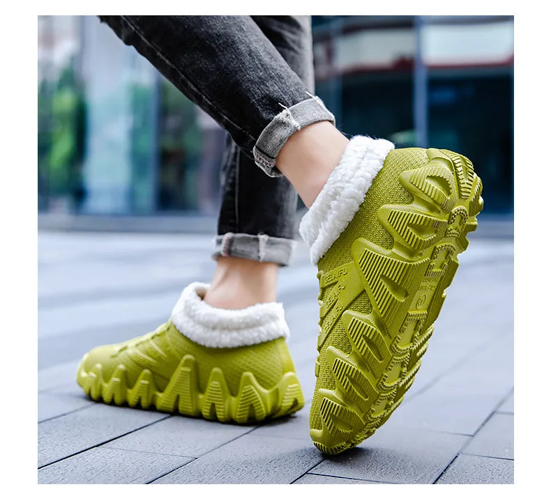 Botas Lluvia Hombre Fashion - Impermeables Antideslizantes Trabajo Cocina Goma Planas