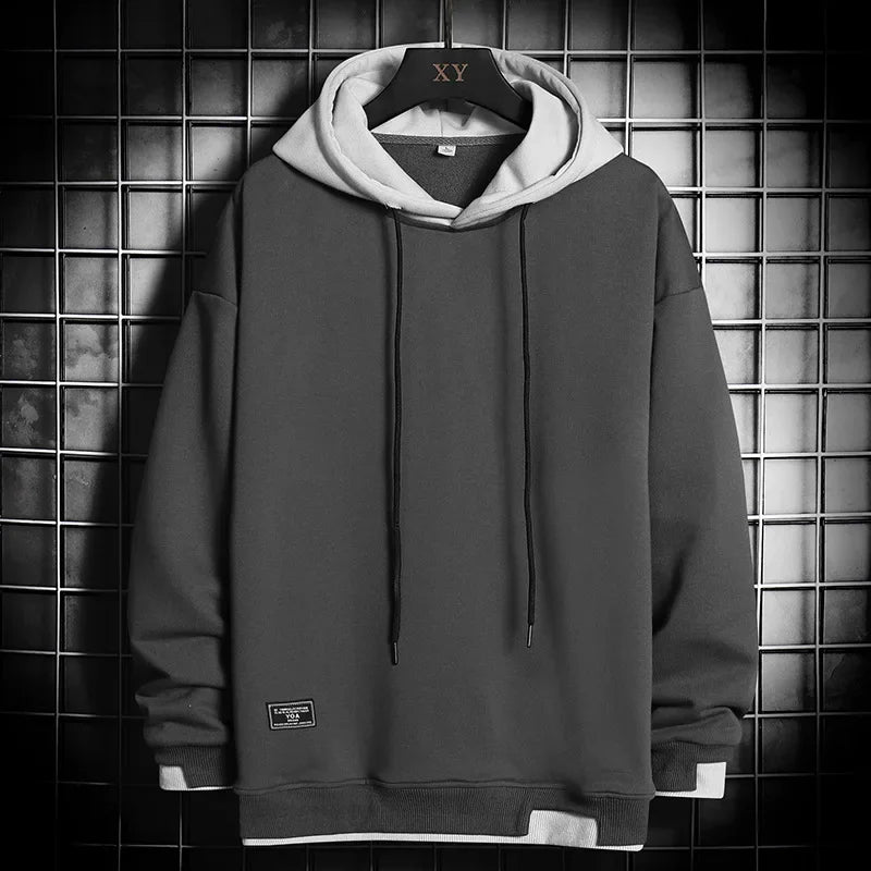 Sudadera Harajuku Hip Hop Hombre - Hoodie Oversized Pullover Sportswear