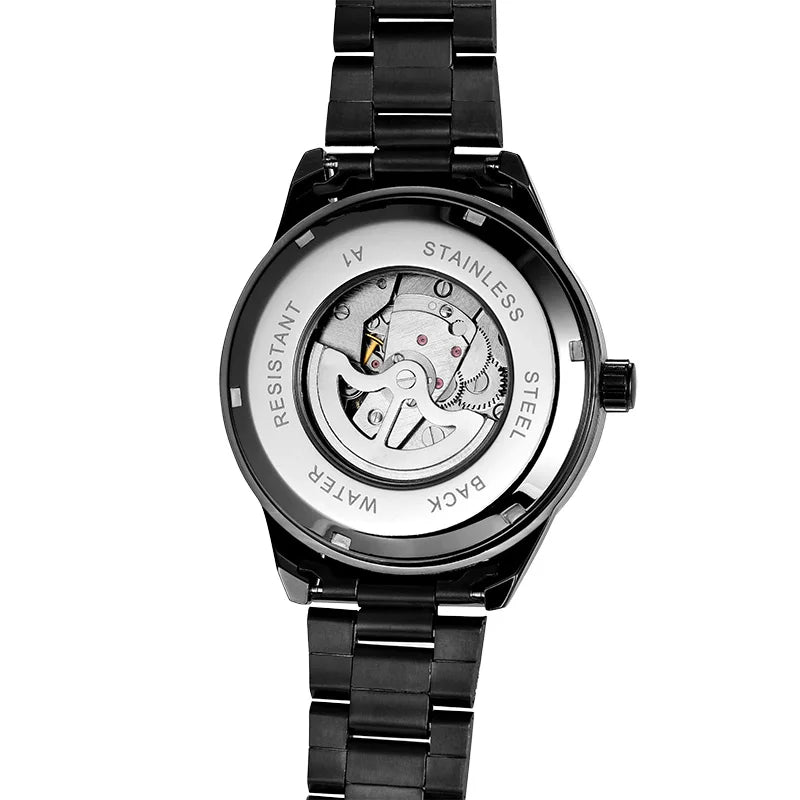 Reloj SKROX Automático Mecánico - Zafiro Acero Inoxidable Military Resistente al Agua