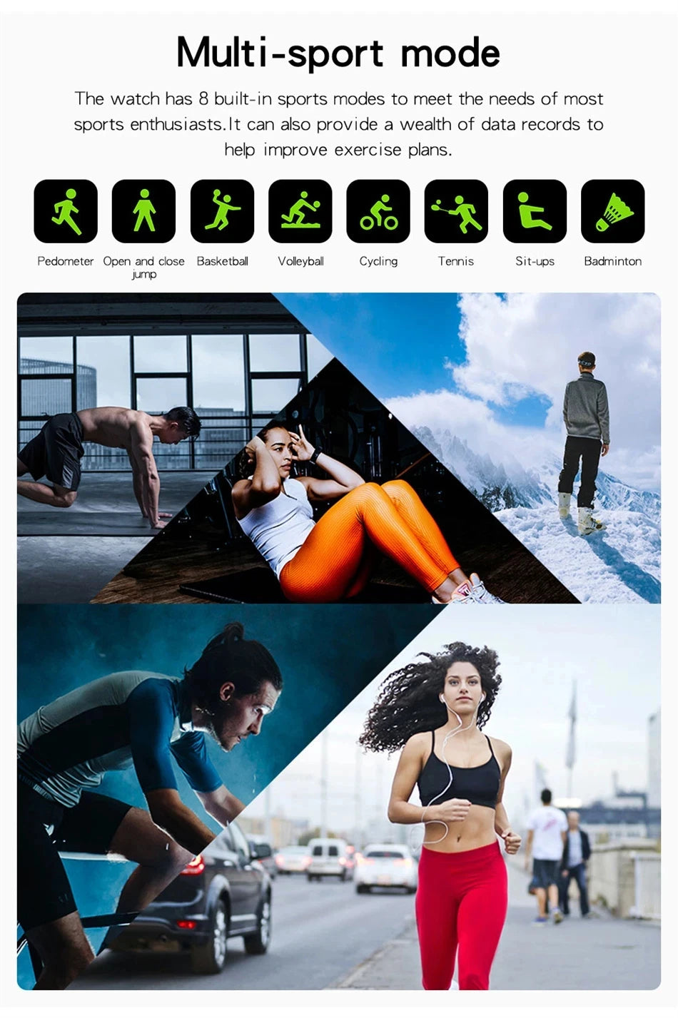 Smartwatch 2025 Hombre Mujer 1.83" Pantalla Táctil - Bluetooth Llamadas Monitoreo Deportivo Android iOS