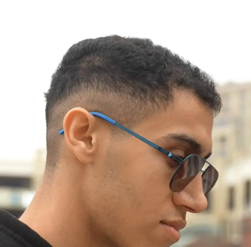 Gafas de Sol Designer ANGUS Alemán Unisex - Cuadradas Coloridas Trendy Ultraligeras Playa Hombre Mujer