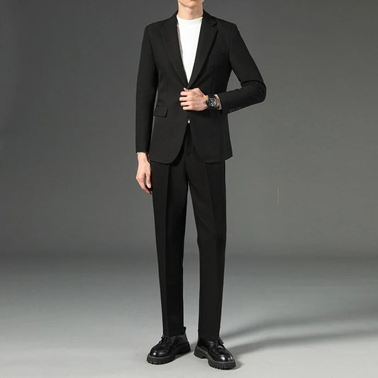 Traje Hombre Classic Fit 2 Piezas - Blazer y Pantalón Formal Business Boda Oficina