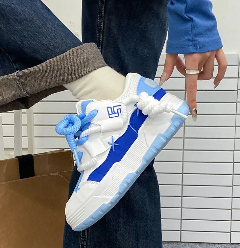 Sneakers Chunky Unisex Suela Gruesa - Zapatillas Casual Versátiles Hombre Mujer