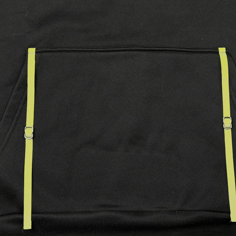 Sudadera Hombre Capucha Streetwear - Hoodie Otoño Invierno Punk Zip Up