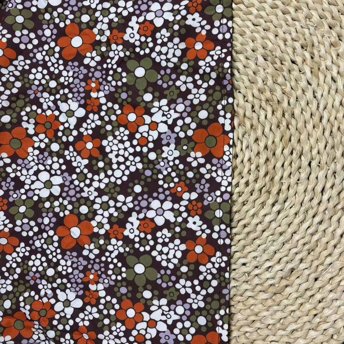 Falda Bohemia Mujer Estampada 2025 - Falda Cintura Elástica Bolsillos Larga