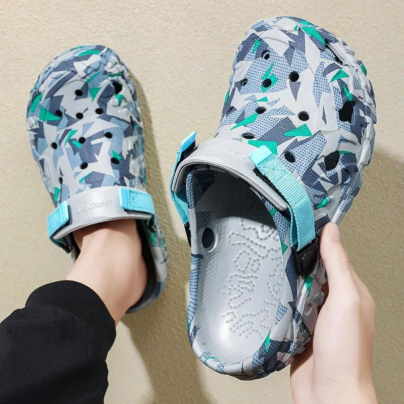 Chanclas Hombre Verano Playa - Sandalias Antideslizantes Outdoor Casual