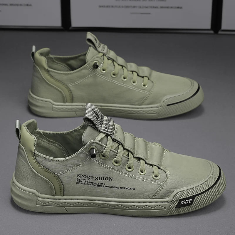 Zapatillas Hombre Casual 2025 - Sneakers Canvas Outdoor Walking Cómodas