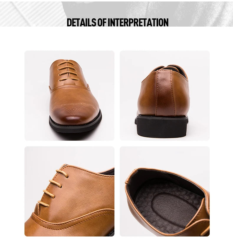 Zapatos Boda Hombre Loafers Borlas - Cuero Slip-On Vestir Business Estilo Británico Formal