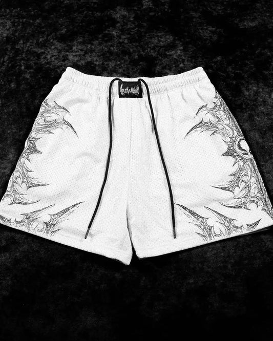 Shorts Hombre Malla Streetwear - Pantalones Ligeros Diseño Contemporáneo Versátil