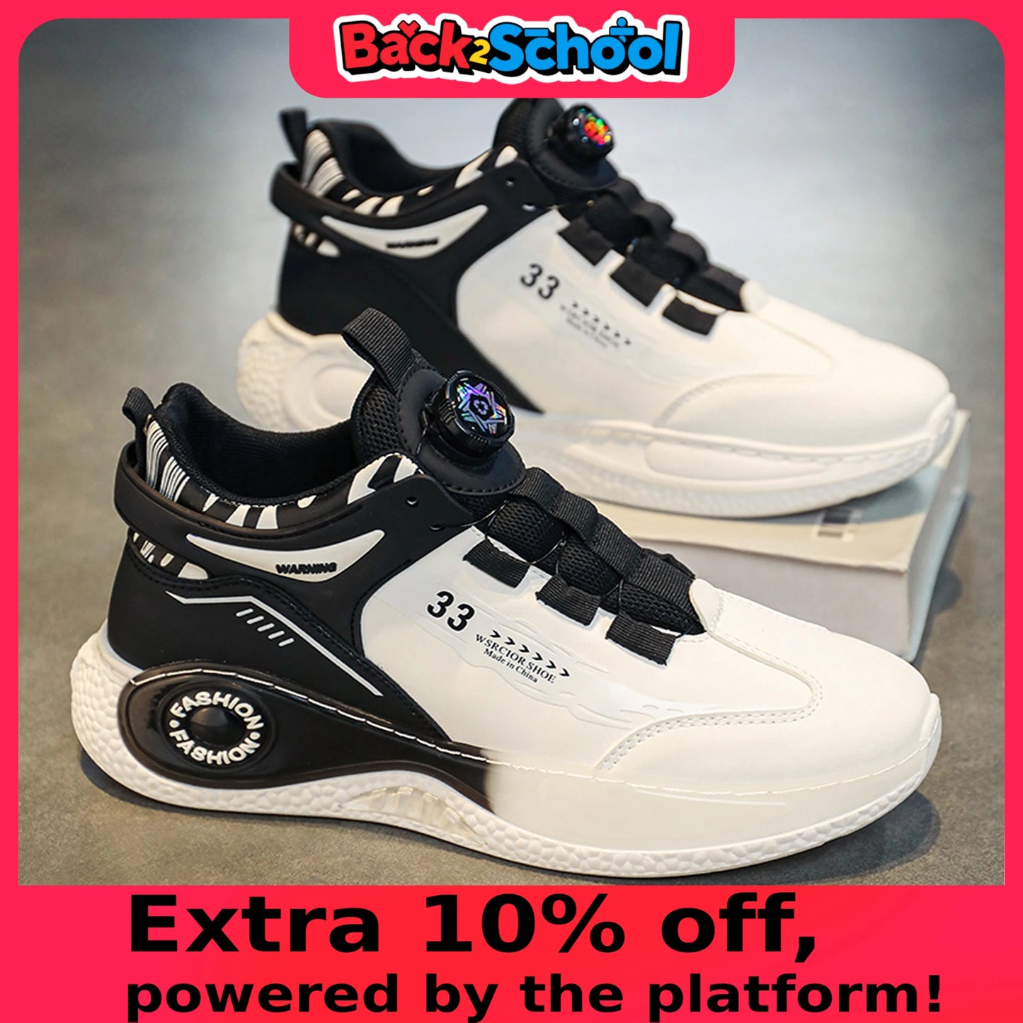 Sneakers Hombre Hebilla Giratoria - Cómodas Antideslizantes Cordones Duraderas Outdoor Actividades