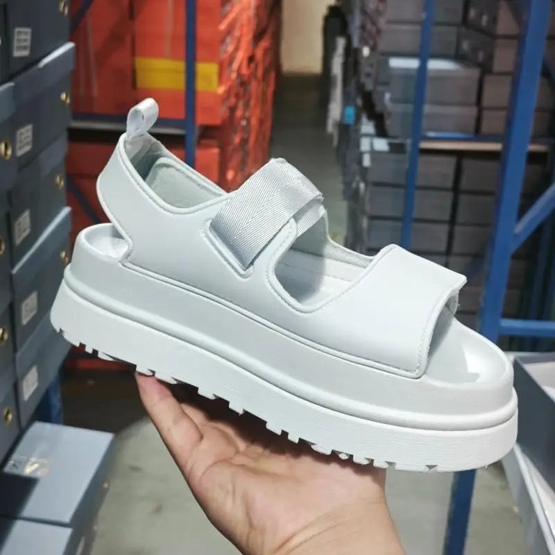 Sandalias Casual Mujer 2025 - Zapatos Plataforma Playa Outdoor Alta Calidad
