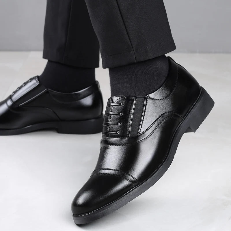 Zapatos Conducción Hombre Cuero Italiano - Business Casual Transpirables Antideslizantes Lujo