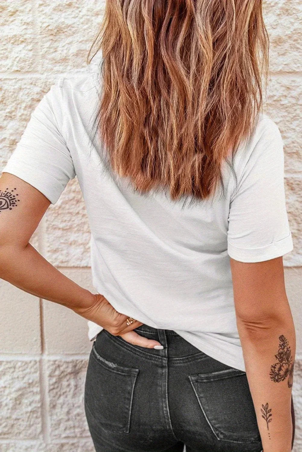 Camiseta Mujer Anime Demon - Manga Corta Estampado Lunas Streetwear