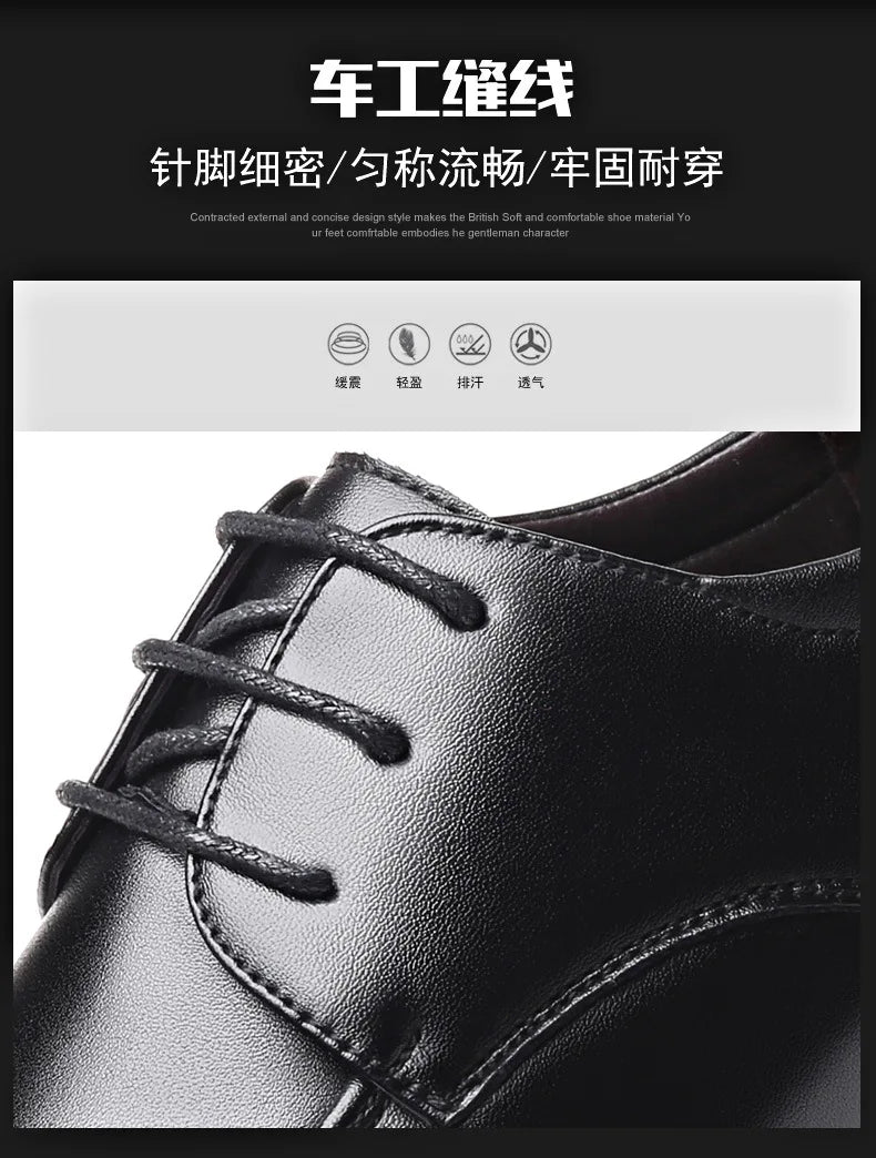 Zapatos Vestir Hombre Cuero Italiano - Elegantes Business Casual Lujo Formales