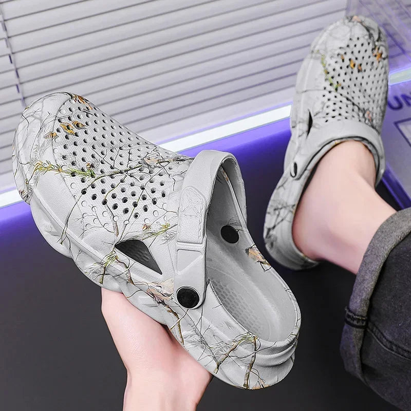 Chanclas Hombre Verano Playa - Sandalias Antideslizantes Outdoor Casual