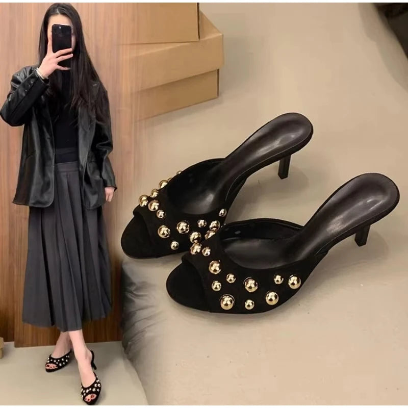 Sandalias Plataforma Mujer Luxury 2025 - Zapatos Cuña Versátiles Fashion Verano