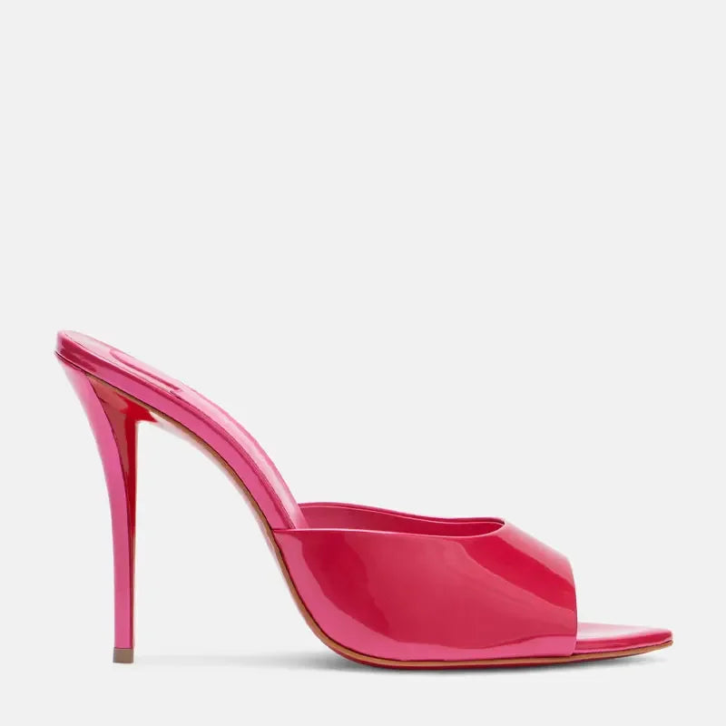 Sandalias Romanas Mujer Punta Pointed - Zapatos Tacón 10.5cm Metal Sexy Outdoor