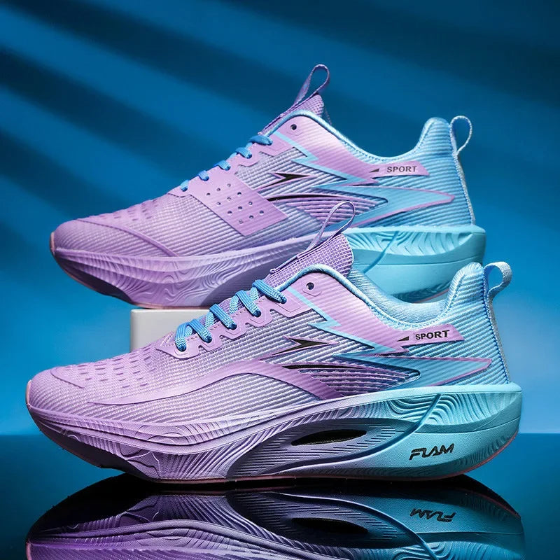 Zapatillas Marathon Profesionales Placa Carbono - Running Competición Verano