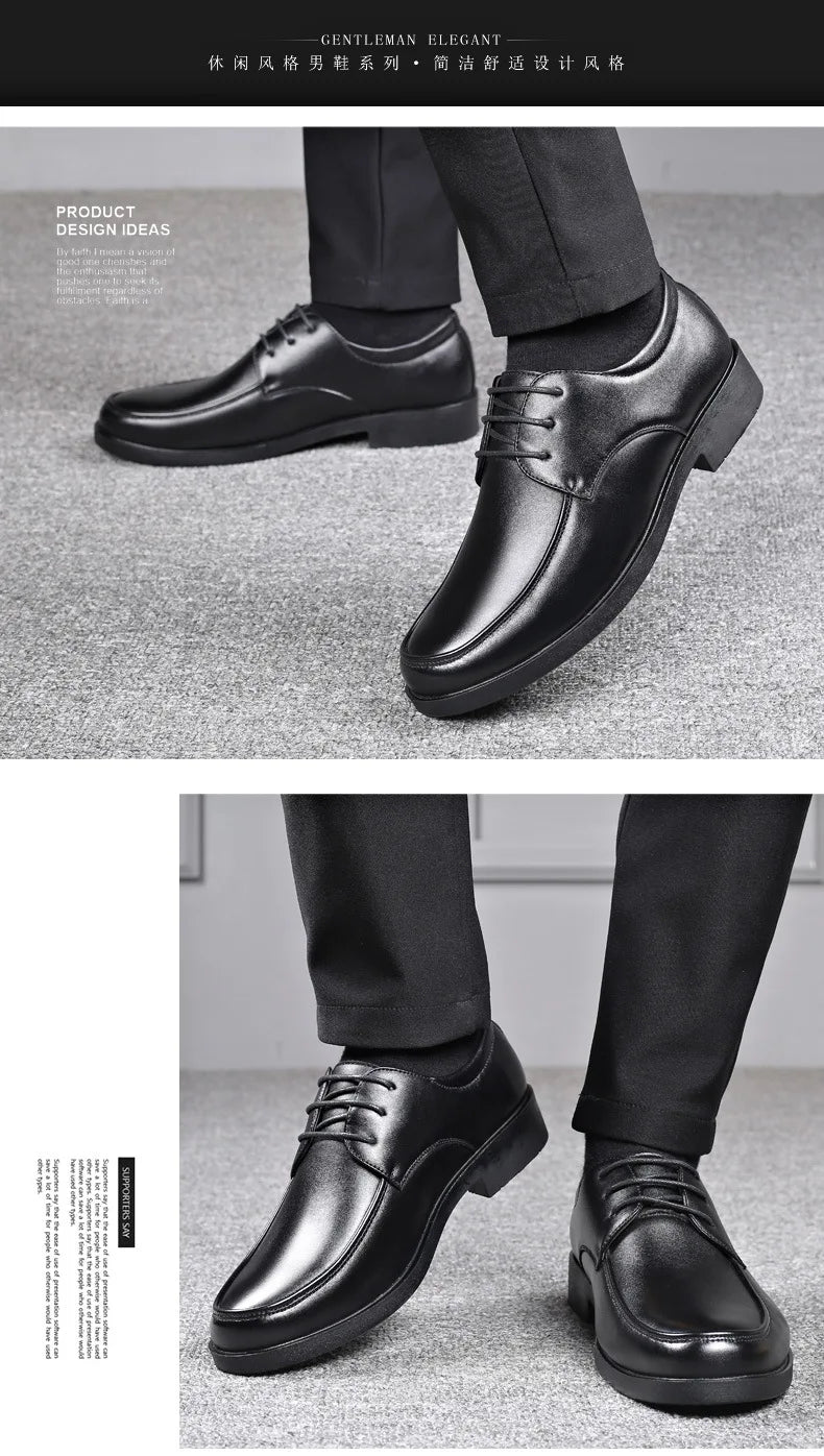 Zapatos Vestir Hombre Cuero Italiano - Elegantes Business Casual Lujo Formales