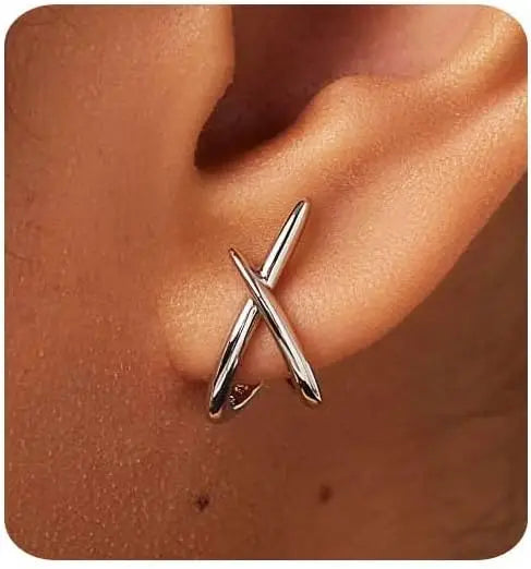 Pendientes Oro 14K Mujer - Delicados Minimalistas Hipoalergénicos