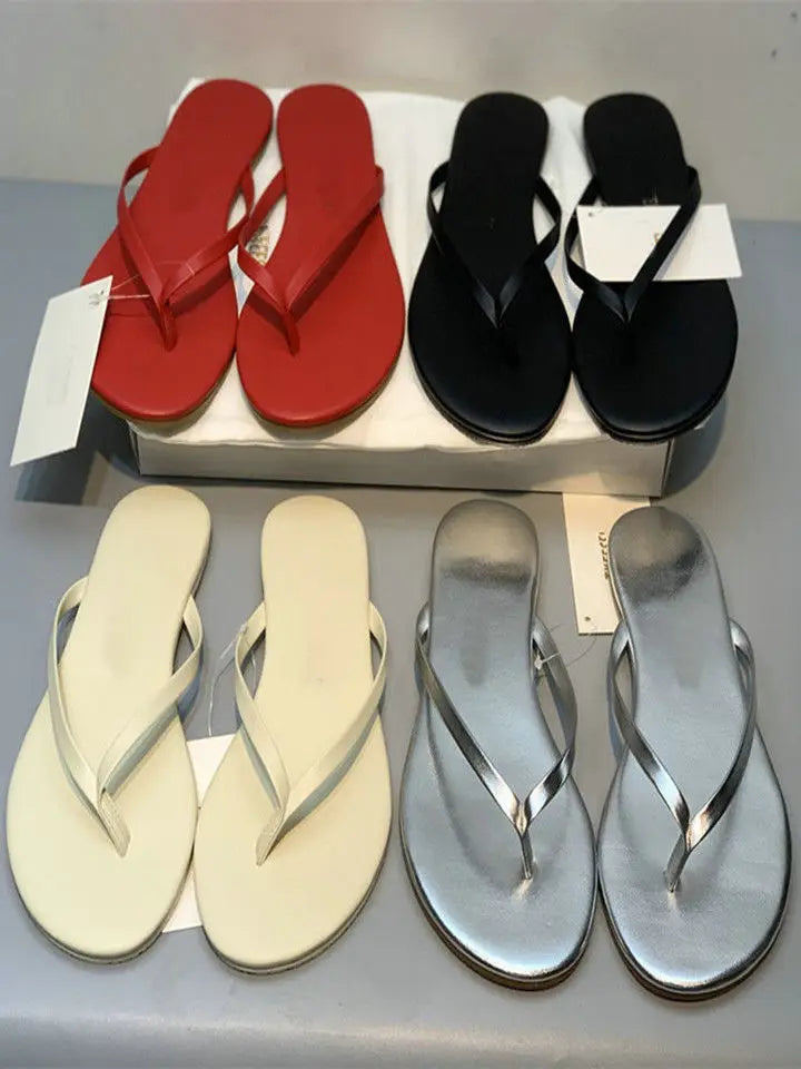 Chanclas Mujer 2025 Verano - Sandalias Planas Playa Transpirables Ligeras