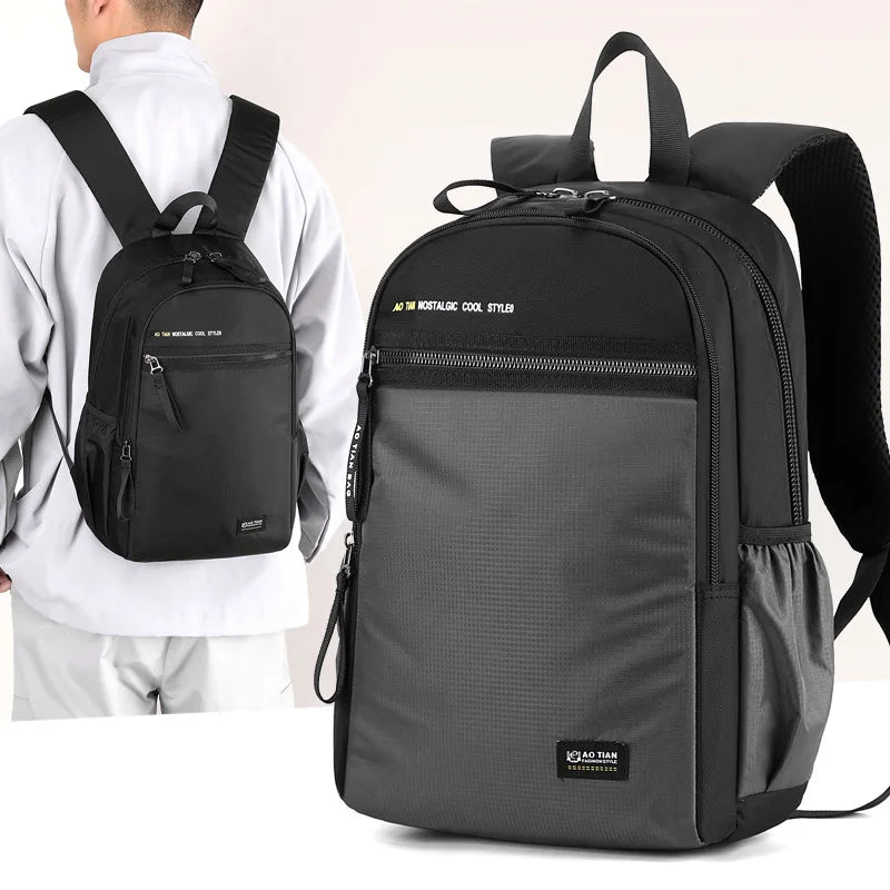 Mochila Hombre Impermeable 2025 - Alta Calidad Viaje Rucksack Adolescentes Casual Hombro Mochilas