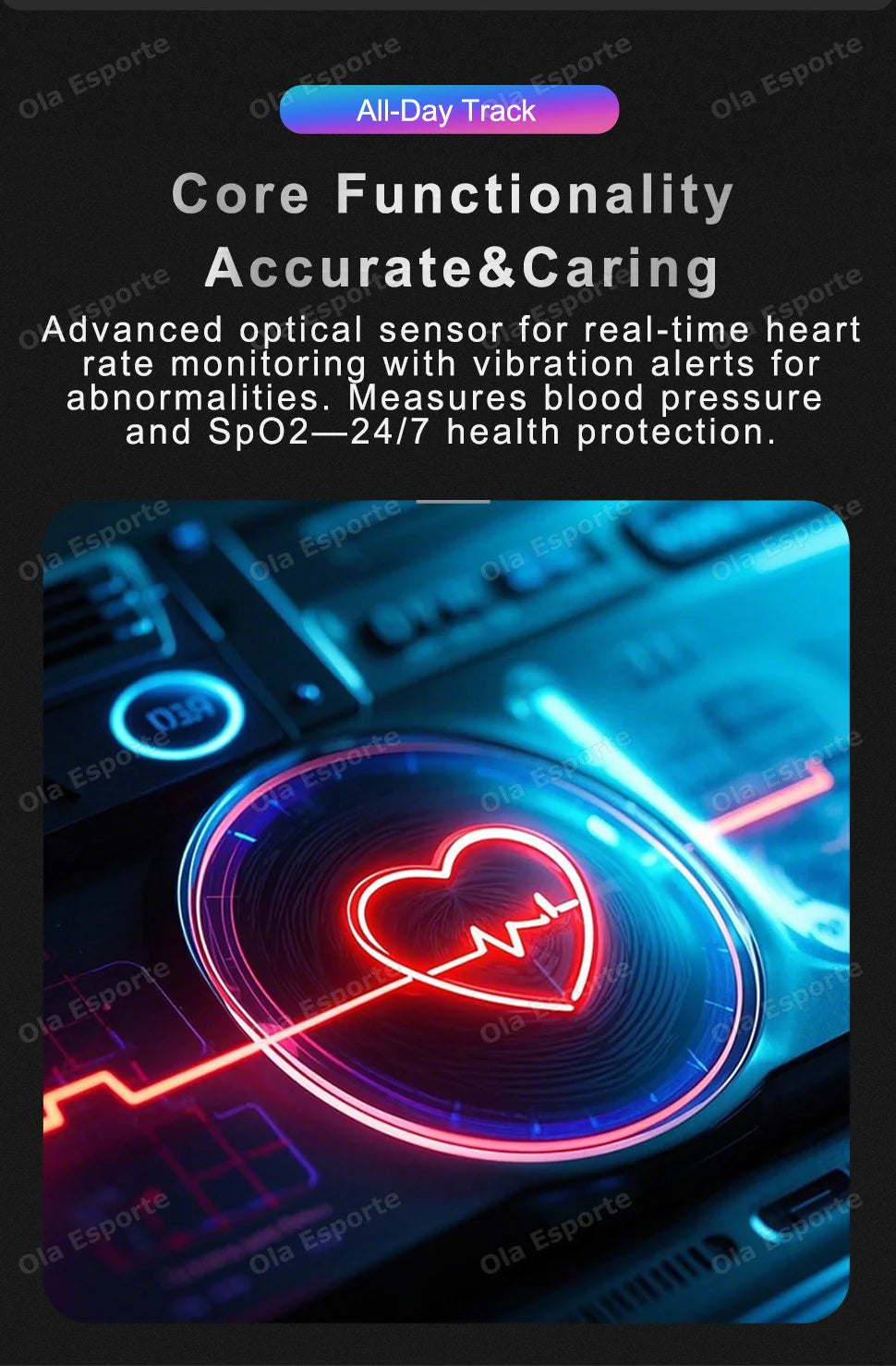 Smartwatch 2025 AMOLED Hombre Mujer - Pantalla Táctil Completa Bluetooth Llamadas 5ATM Deportivo