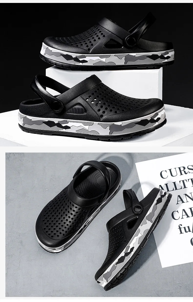 Sandalias Hombre Verano Transpirables - Playa Outdoor Antideslizantes Casual