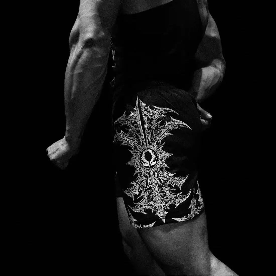 Shorts Hombre Malla Streetwear - Pantalones Ligeros Diseño Contemporáneo Versátil