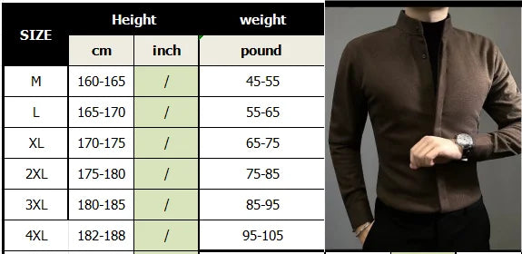 Camisa Hombre Business Casual Primavera Otoño - Manga Larga Solapa Botones Ocultos Coreano Streetwear Oficina