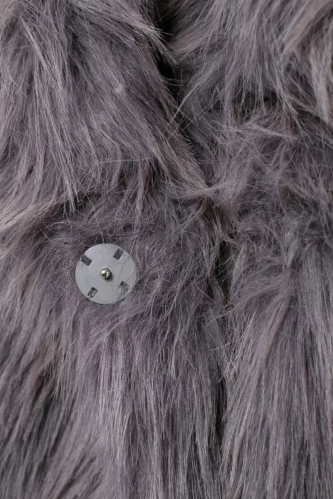 Abrigo Piel Artificial Mujer Invierno - Abrigo Cuello Alto Cortavientos