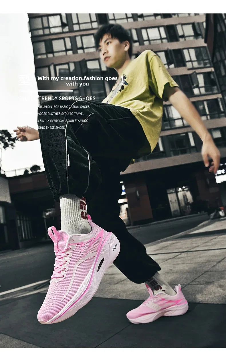 Zapatillas Marathon Profesionales Placa Carbono - Running Competición Verano