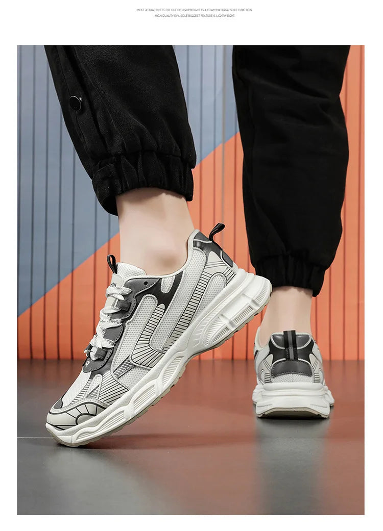 Sneakers Plataforma Mujer Tendencia - Zapatillas Ligeras Transpirables Running