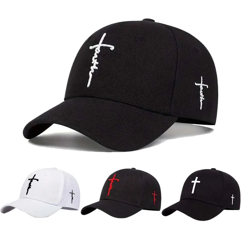 Gorra Baseball Cap Faith Bordado - Ajustable Hip Hop Streetwear