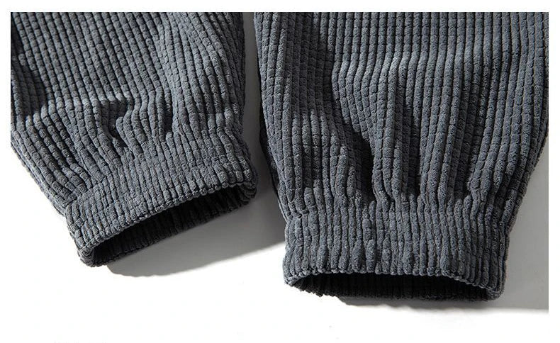 Pantalones Jogger Hombre Pana Baggy - Fleece Térmicos Otoño Invierno Harem