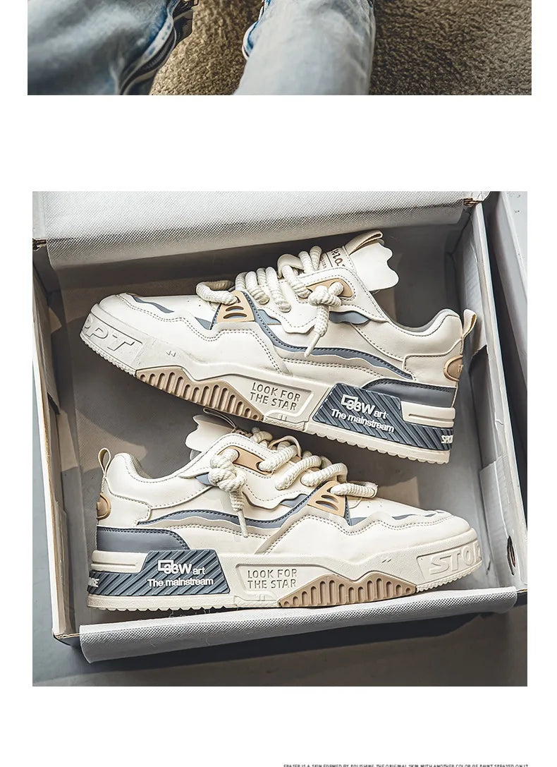 Sneakers Hombre Fashion Otoño - Suela Suave Cómodas Running Tenis Masculino