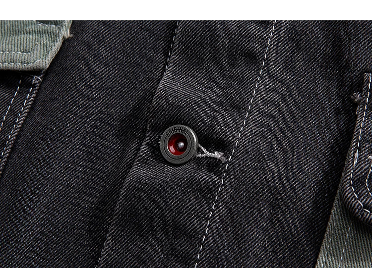 Chaqueta Denim Hombre Oversize - Jacket Jeans Hip Hop Japonés