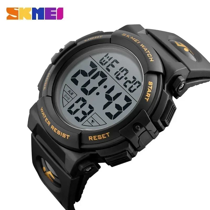 Reloj Deportivo Hombre SKMEI 1258 Digital - Multifunción Militar 5ATM Resistente al Agua Outdoor