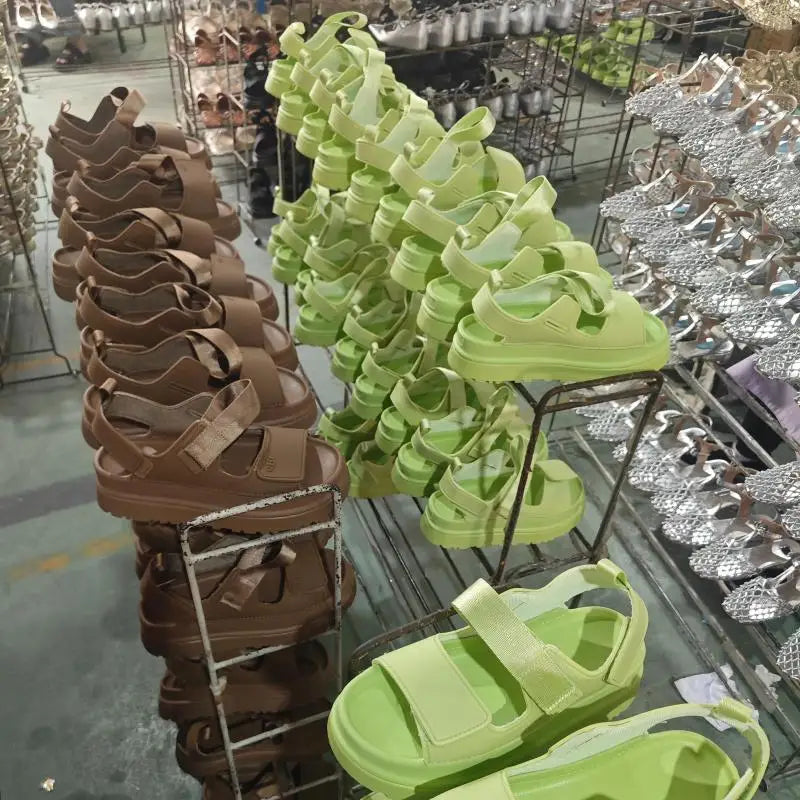 Sandalias Casual Mujer 2025 - Zapatos Plataforma Playa Outdoor Alta Calidad