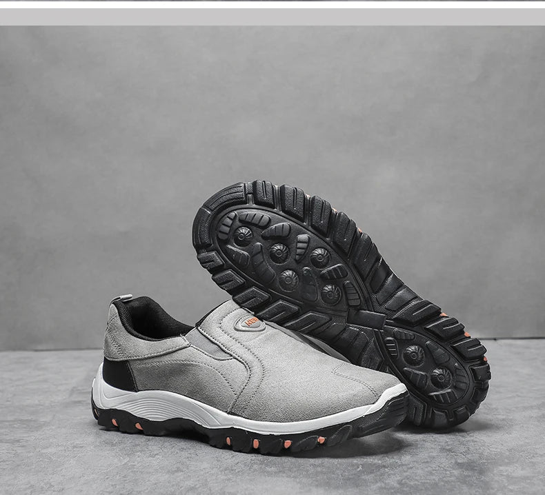 Zapatos Hombre Cómodos Casual - Walking Sneakers Slip-On Loafers Ligeros Mocasines